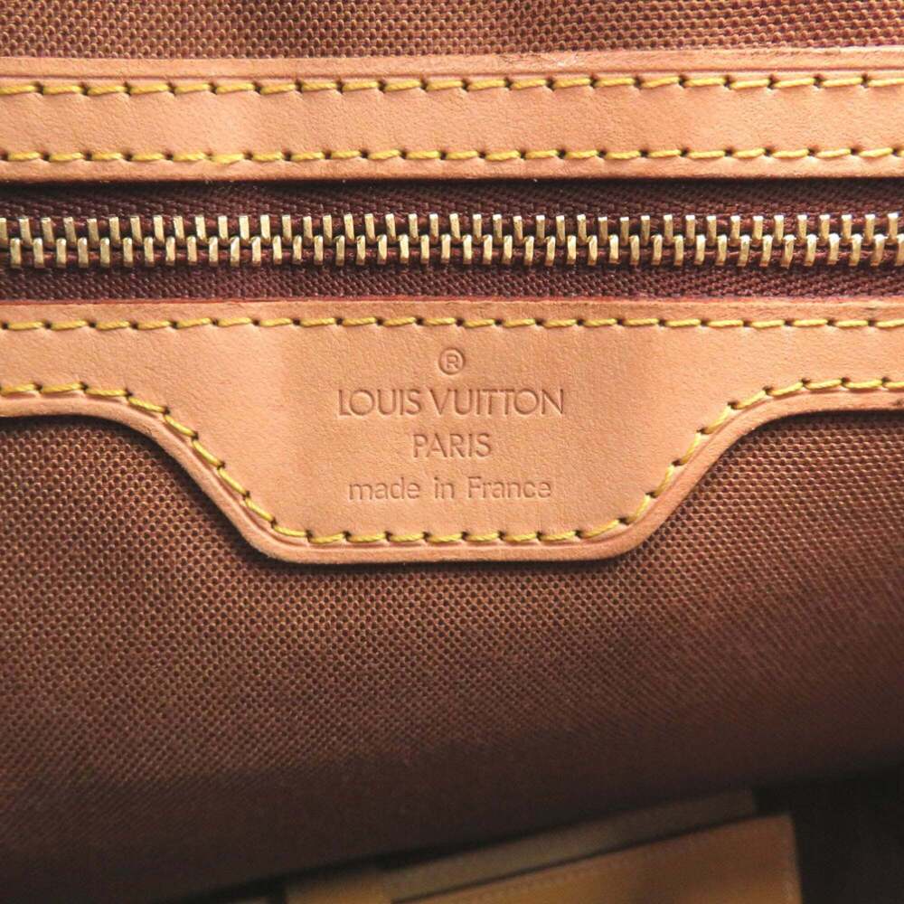 LOUIS VUITTON Authentic Brown Monogram Tote Bag - Picture 9 of 10
